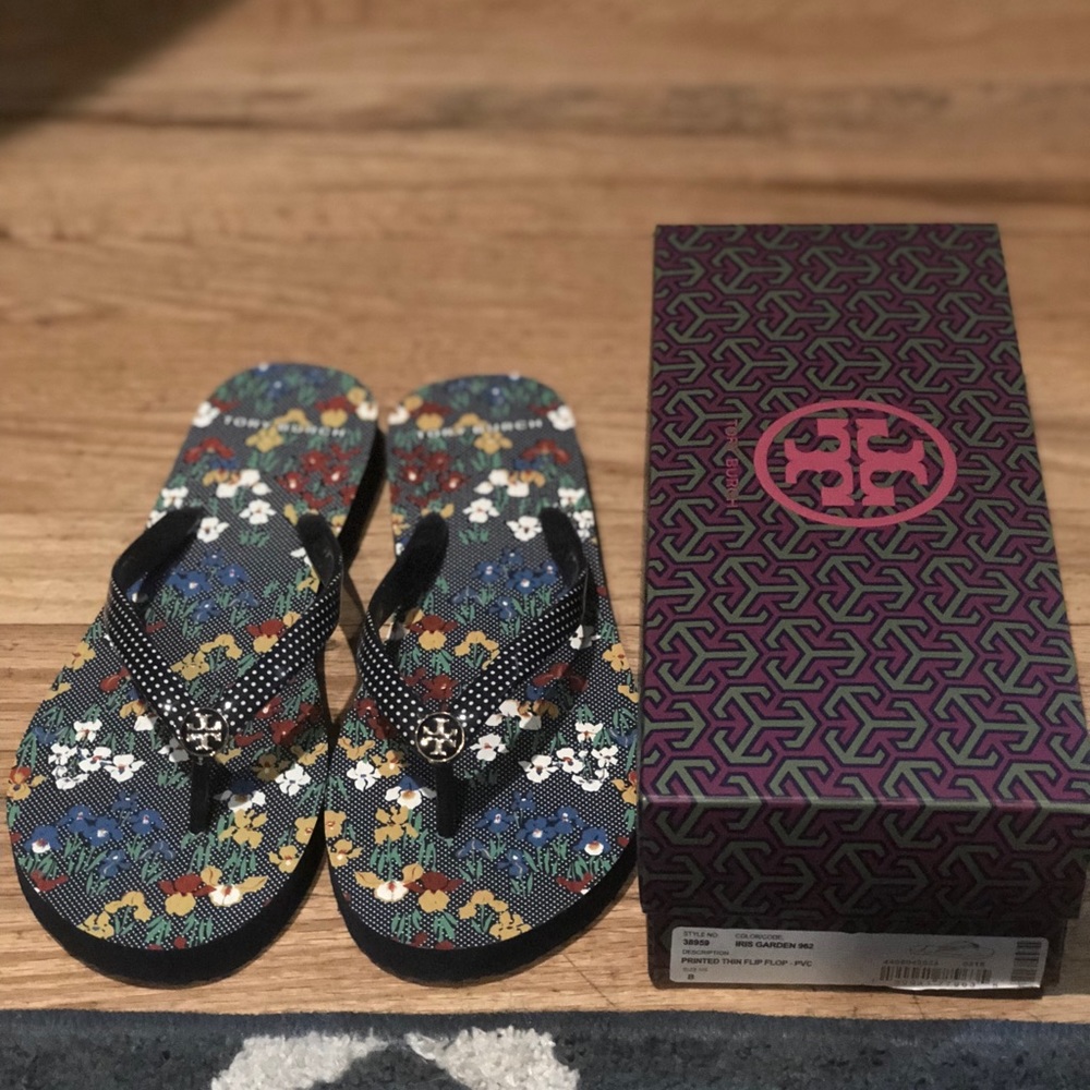 Tory Burch Printed Thin Flip Flop